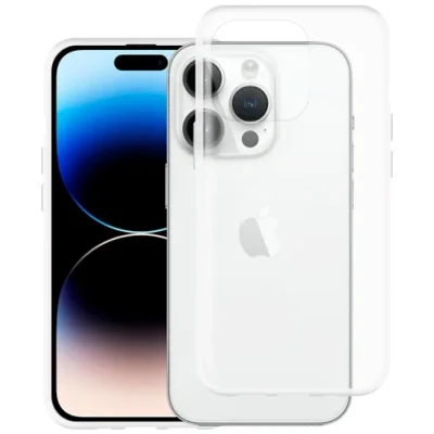 Afbeelding van Just in Case TPU Back Cover Transparant Apple iPhone 15 Pro