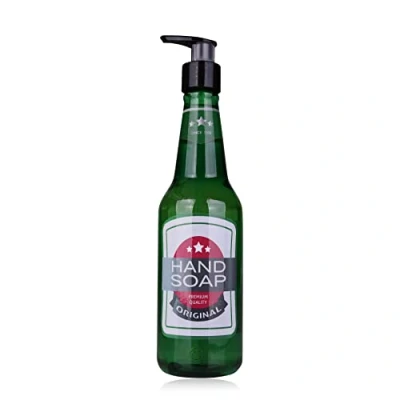 Afbeelding van bierfles handzeep 330 ml grappig geschenk kado kerst vader dag verjaardag leuk voor mannen