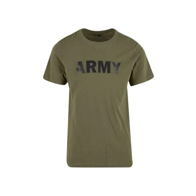 Afbeelding van Brandit T shirt Army olijf XL Katoen Basics