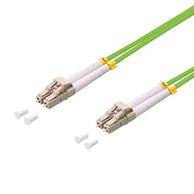 Afbeelding van LogiLink FP5LC10 Glasvezel kabel 10 m LSZH OM5 LC Groen