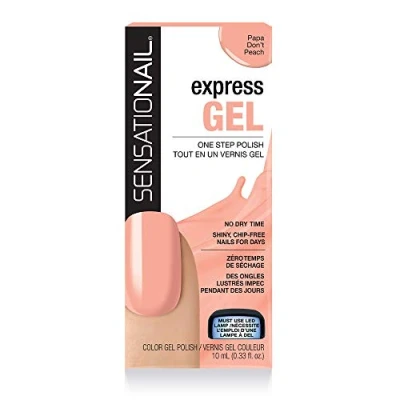Afbeelding van SensatioNail Express Gel Polish Papa Don&#039;t Peach, per stuk verpakt (1 x 10 ml)