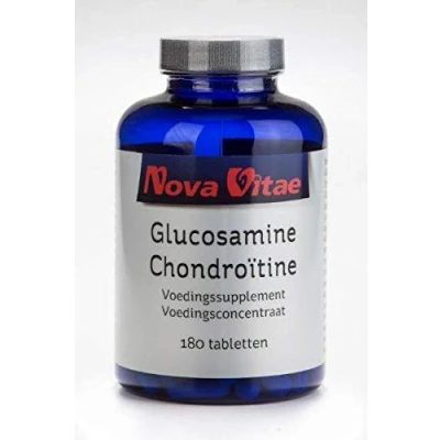Afbeelding van Nova Vitae Glucosamine Chondroitine Complex, 180 tabletten