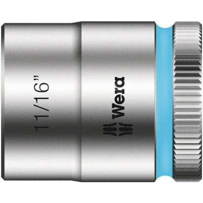 Afbeelding van Wera 8790 HMB Zyklop hand en machine dopsleutel 3/8&quot; aandrijving 11/16&quot;x30mm