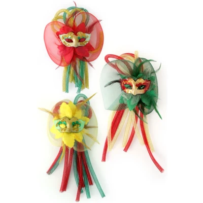 Afbeelding van Broche bloem, tubes en oogmasker per stuk