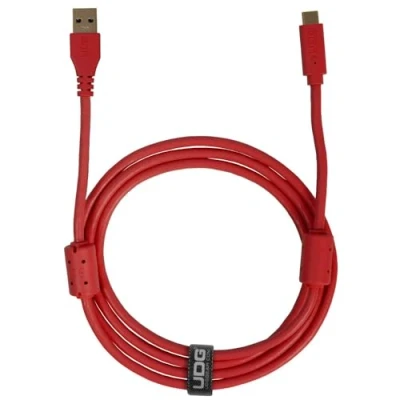 Afbeelding van UDG USB 3.0 C A Red Straight 1,5m U98001RD Kabel voor DJs