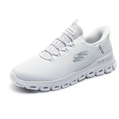 Afbeelding van Skechers Herren Slip in Sneaker Glide Step Noxus weiß