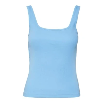 Afbeelding van VERO MODA Dames Vmchloe Sl Short Square JRS Noos Top, Bonnieblauw, XL
