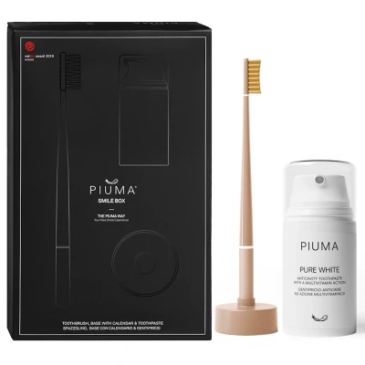 Afbeelding van Piuma Smile Box VITAMIN C Nude Rose Tandenborstels Beautytasting