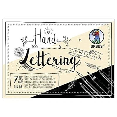 Afbeelding van Handlettering Papier Colour mix, A6