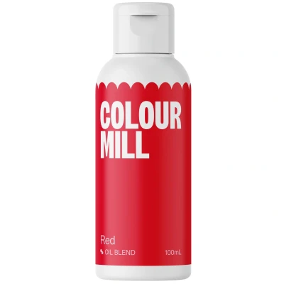 Afbeelding van Colour Mill Oil Blend Voedingskleurstof op Oliebasis Rood 100 ml