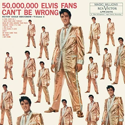 Afbeelding van Elvis Presley 50,000,000 Fans Can&#039;t Be Wrong: Elvis&#039; Gold Records, Volume 2 (LP)