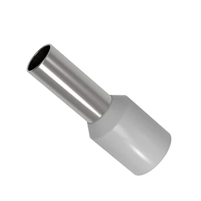 Afbeelding van adereindhulzen van 0,34 50 mm2 geïsoleerd 10 1000 stuks selectie: (50 stuks, 4.0 grijs)
