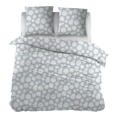 Afbeelding van Snoozing Framboises Dekbedovertrek Eenpersoons 140x200/220 cm Blauw