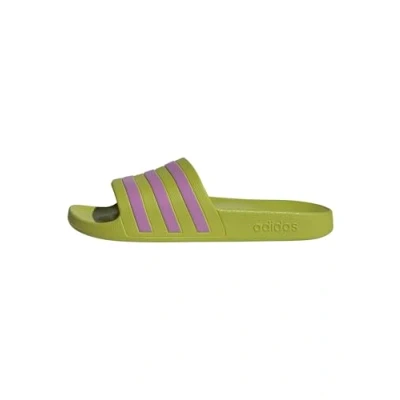 Afbeelding van adidas Adilette Aqua Slides dames Teenslipper,Preloved Lime Preloved Purple Lime,43 1/3 EU