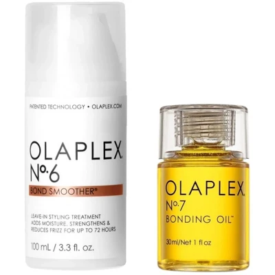 Afbeelding van Olaplex No.6 Bond Smoother 100ml + No.7 Bonding Oil 30ml bundel/set/pakket