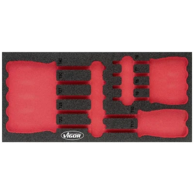 Afbeelding van Vigor V4991 L Plukschuiminlegstuk (l x b) 393 mm 188