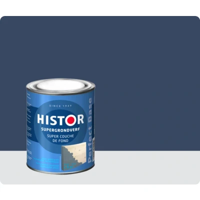 Afbeelding van histor perfect base super grondverf grijs 0.75 ltr