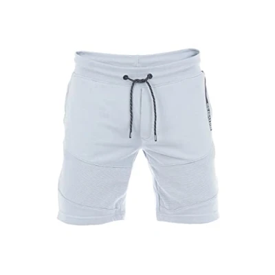 Afbeelding van riverso RIVRainer Sweatshort voor heren, korte sweatshorts, bermuda, zomer, sport, bikershorts, katoen, zwart, groen, blauw, rood, S, M, L, XL, 2XL, 3XL, 4XL, 5XL, Dark Blue (19400), 3XL