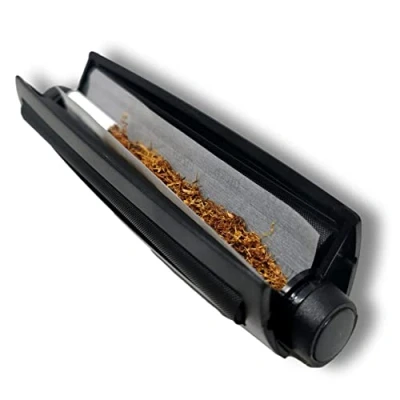 Afbeelding van EKNA joint draaibank conisch bijgewerkte roller sigaret rolling machine 110 mm lang + handleiding nieuwe herziene versie