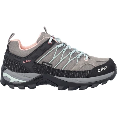 Afbeelding van CMP Rigel LOW Trekking SHOE WP Outdoorschoenen, Dames, Maat: 37, Deserto/jade Leer/ synthetisch