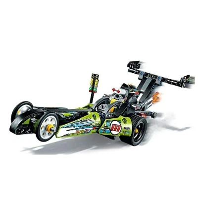 Afbeelding van LEGO Technic Dragster 42103 Pull Back Racing Toy Building Kit, New 2020 (225 Pieces)
