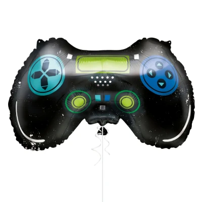 Afbeelding van Unique 25216 Gigantische Folie Gamecontrollerballon 58 cm Gamer Verjaardagsfeestje 1 Stuk (Pak van 1)