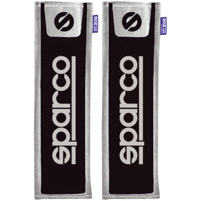 Afbeelding van Sparco Set Gordelhoezen Zwart/Grijs