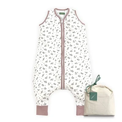 Afbeelding van Molis&amp;co Bubble 0,5 TOG Pyjama, 6 maanden, ideaal voor de zomer, Bloom Pink, 100% katoen