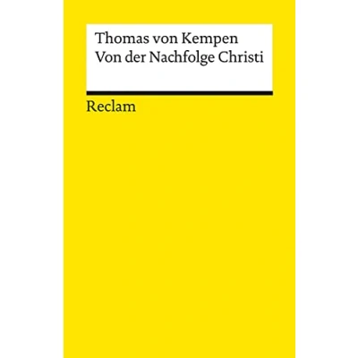 Afbeelding van Von Der Nachfolge Christi