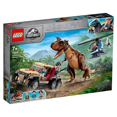 Afbeelding van LEGO Jurassic World Achtervolging van Dinosaurus Carnotaurus 76941