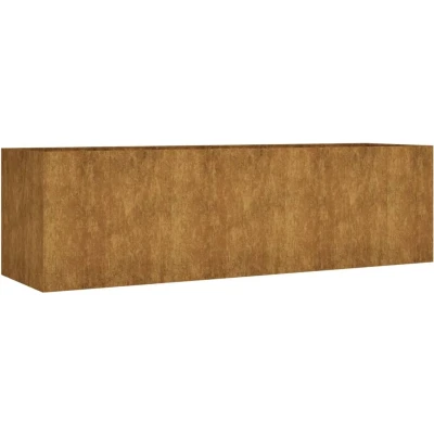 Afbeelding van Plantenbak verhoogd 280x80x80 cm cortenstaal