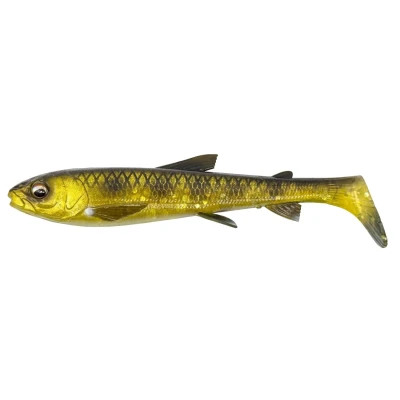 Afbeelding van Savage Gear 3D Whitefish Shad Black Gold 12cm 14g (2 Stuks)