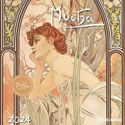 Afbeelding van Mucha Kalender 2024