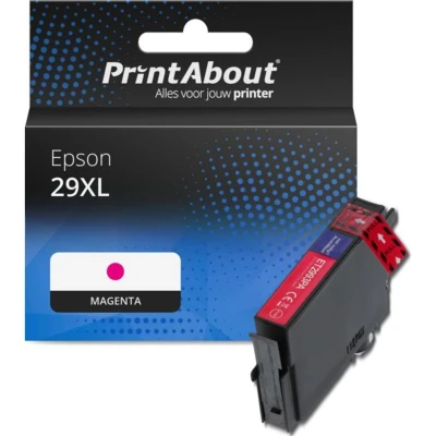 Afbeelding van Huismerk Epson 29XL (T2993) Inktcartridge Magenta Hoge capaciteit