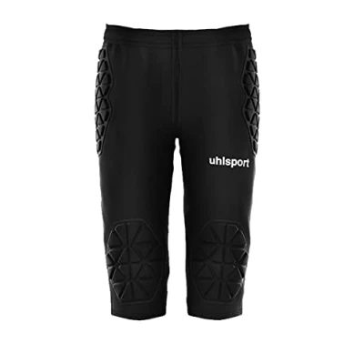 Afbeelding van uhlsport 3/4 sportbroek, Heren, Maat: Large, Schwarz