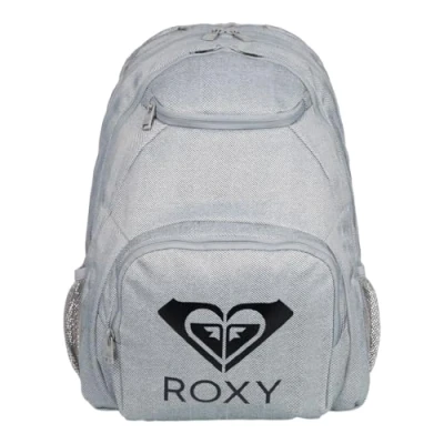 Afbeelding van Roxy Dames Shadow Swell Solid Logo Rugzak, heritage heather, Medium