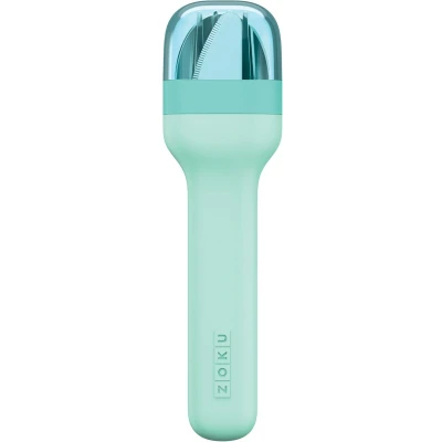 Afbeelding van Bestekset ZOKU in Houder Teal (3 delig)