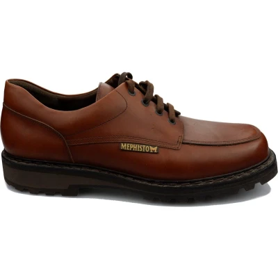 Afbeelding van Mephisto Hubert heren veterschoen bruin maat 46 (EU) 11 (UK)