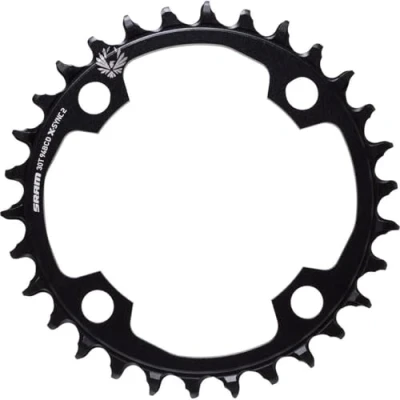 Afbeelding van SRAM Unisex&#039;s X Sync 2 94 Bcd Alum Eagle Light PoweEMTB Ketting, Zwart, 30t