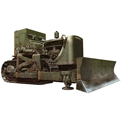 Afbeelding van Miniart U.s. Armoured Buldozer (Min35188) modelbouwsets, hobbybouwspeelgoed voor kinderen, modelverf en accessoires