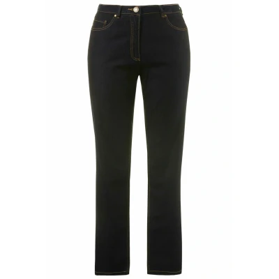 Afbeelding van Ulla Popken Straight leg jeans, Dames, Maat: 50, Dark blue denim