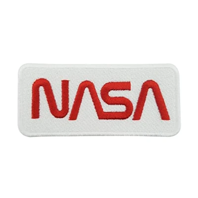 Afbeelding van Finally Home Witte Nasa patch om op te strijken, astronaut patches, heelal strijkplaatje, planeten opstrijkbaar, ruimte patches