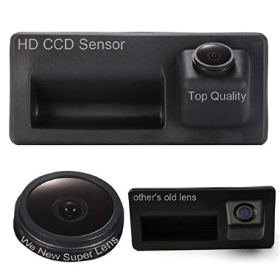Afbeelding van Dynavsal stuur auto camera 1280 * 720 pixel 1000TV lijnen HD lens waterdicht 170 super groothoek achteruitrijcamera voor VW Touareg Passat Golf VI Variant A4 A3 A6L A8 S5 Q3
