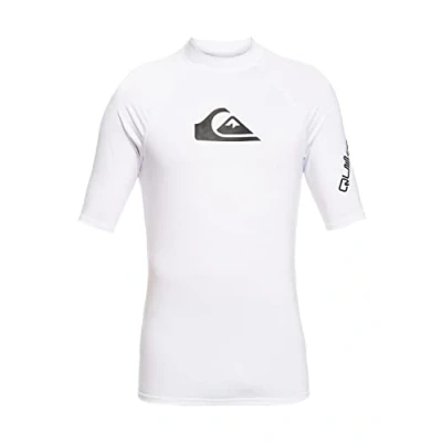 Afbeelding van Quiksilver ALL TIME Surfshirt, Heren, Maat: XS, White