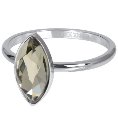 Afbeelding van iXXXi Royal Diamond Vulring 2mm Gold maat 19