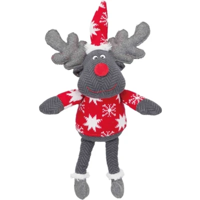 Afbeelding van Trixie rendier Hondenknuffel Kerst 42 cm