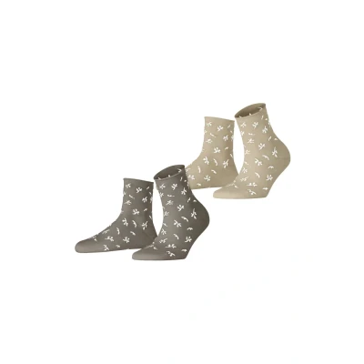 Afbeelding van Esprit TWIG 2PACK Sokken sortiment, Dames, Maat: 35 38, Sortiment