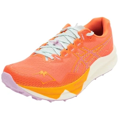 Afbeelding van Asics FUJI Speed 3 Trail hardloopschoenen, Dames, Maat: 40, Nova orange/light ube Textiel/ synthetisch