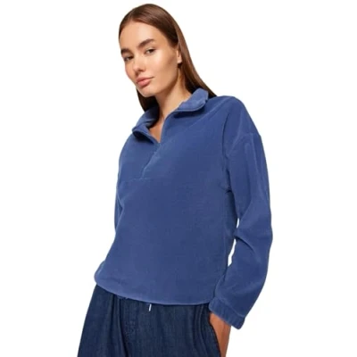 Afbeelding van Trendyol Ecru Gedetailleerd Fleece Gebreid Sweatshirt Met Ritssluiting Twoaw21Sw0758