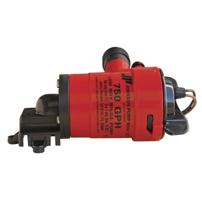 Afbeelding van Johnson pump low boy bilgepomp (cartridge type) l750 12v/3a 73l/min slangaansluiting 1 1/8